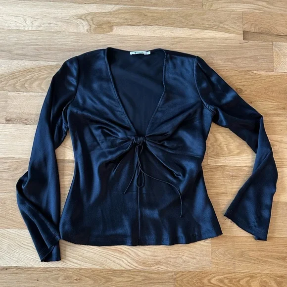 alexander wang silk top